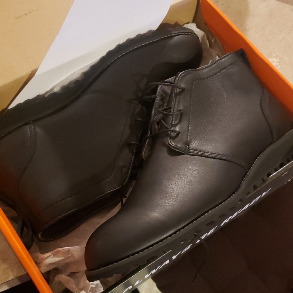 Black Mens Boots MISSION READY